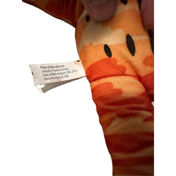 Vintage Y2K Garfield Push with Tags Camouflage Look 13” Retro - Picture 7 of 11